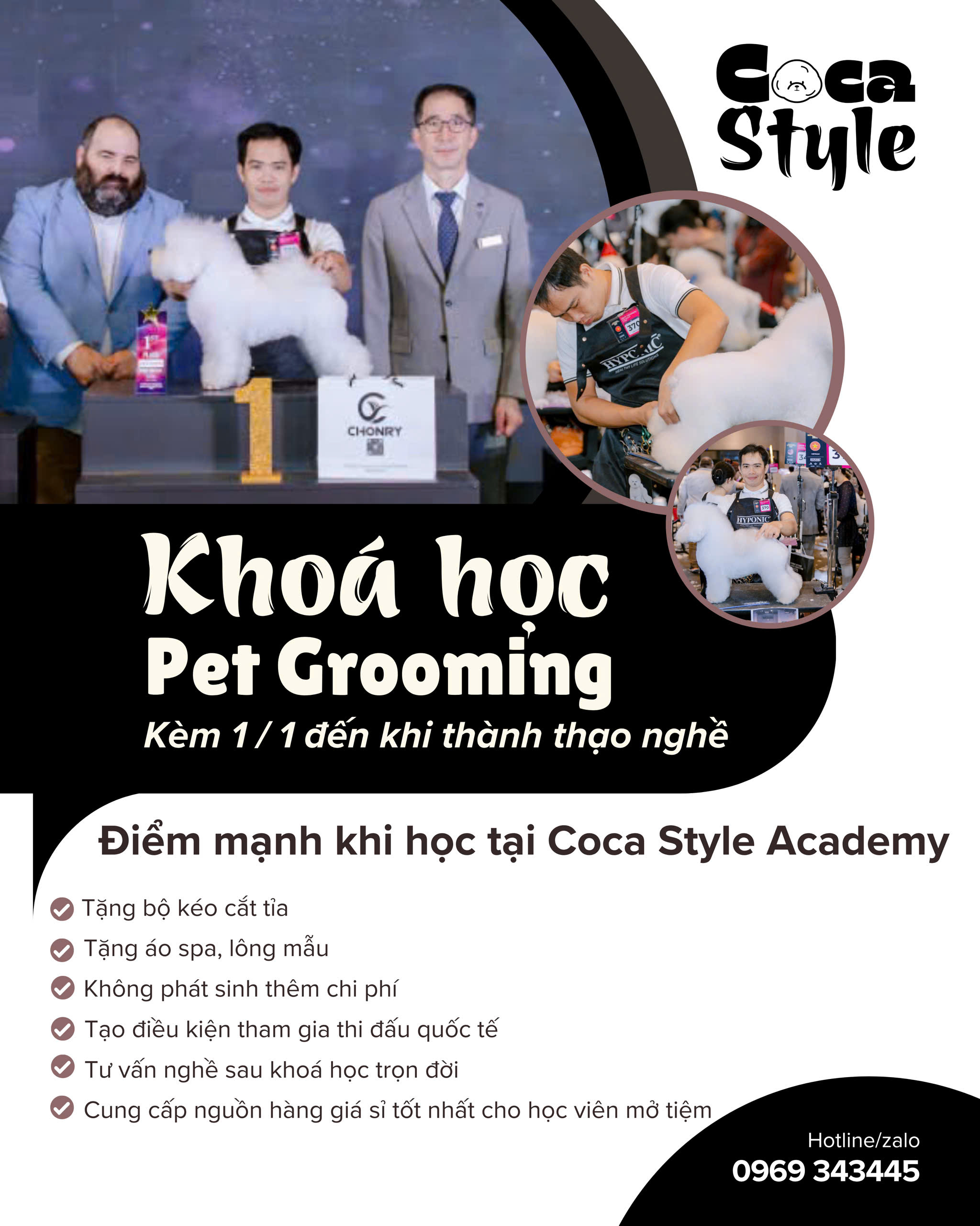 Khóa Đào Tạo Spa Thú Cưng Chuyên Nghiệp – Bước Khởi Đầu Cho Nghề Grooming Hiện Đại